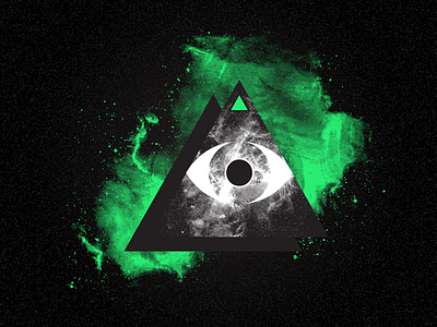The Universe Within eye space triangle universe
