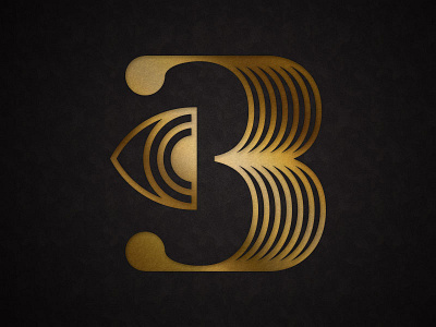 Butcher's 3/B Symbol (High-end Formal Dining Experience) 3 b eye foil stamp gold motion mystic triad