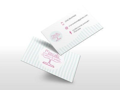 Business Card- Bakery business card design design visual design