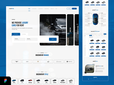 Car Rental Website Design