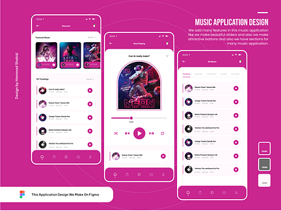 Music Application Design