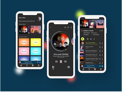 Moodio, a music app