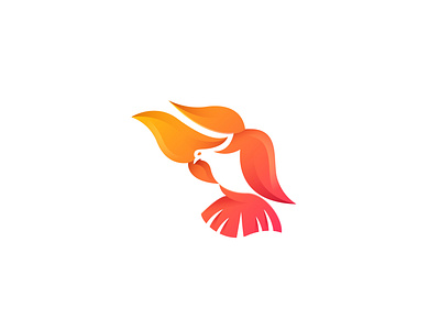 Eagle Logo bird business design digital eagle fly gradient icon illustration logo studio symbol vector wild