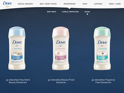 Dove iPad Kiosk Concept