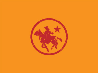 Land Run Design & Build v2 horse illustration logo oklahoma state
