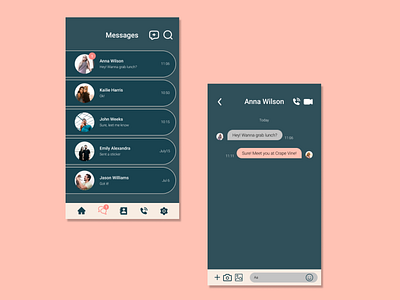 DailyUI 013 Direct Messaging