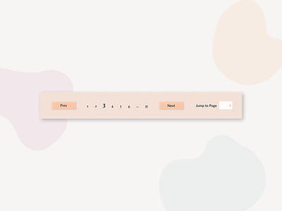 DailyUI 85 Pagination