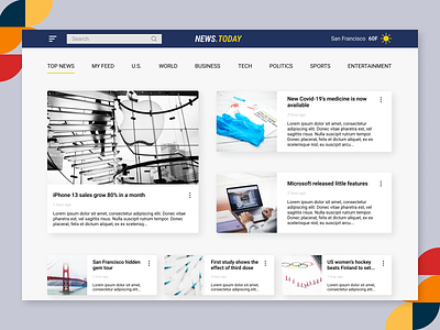 DailyUI 94 News dailyui dailyui94 design news ui webdesign website