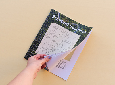 Stanford Business Magazine cover design editorial design editorial strategy graphic design magazine magazine design print stanford