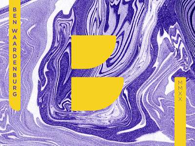 Personal Logo - 2020 60s brand gold late modern logo logo design marble modern personal purple traditional vibrant