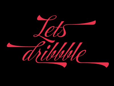 Lets dribble a coming soon typeface project lettering soon sudtipos typography