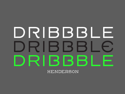 Henderson Sans alternates sudtipos typography