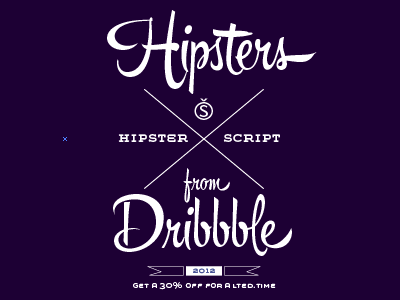 Hipsters from Dribbble