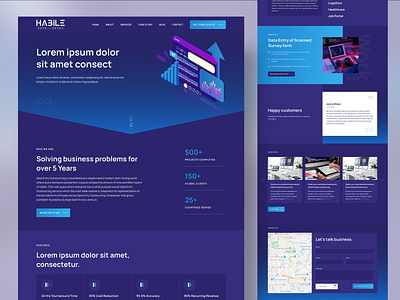 Creative Agency Landing Page