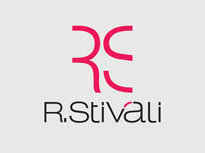Logotipo R. Stivali branding design gráfico logotipo