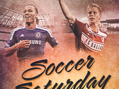 Soccer Saturday Poster