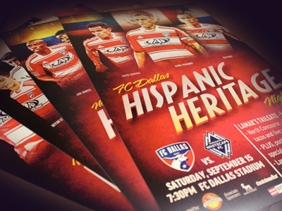 Hispanic Heritage Night Posters