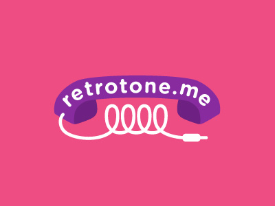 Retrotone Logo logo phone vector