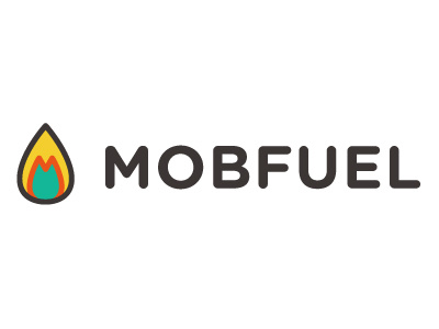 Mobfuel Logo fire flame logo vector