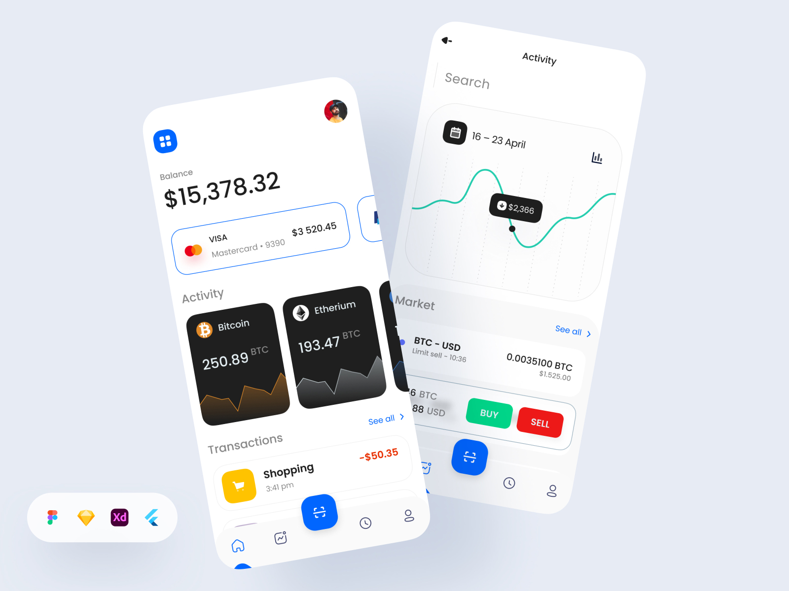 Crypto Wallet App. by UIHUT - UI UX Design Agency on Dribbble