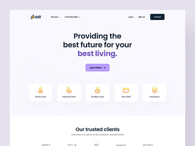 Oddil-Loan Header Design