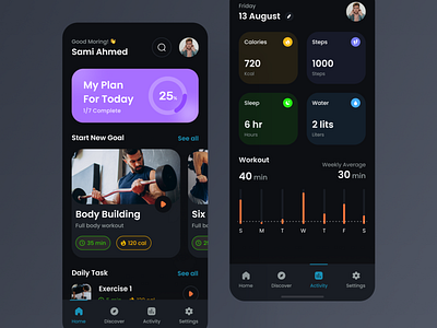 Heal You - Fitness App UI Kit