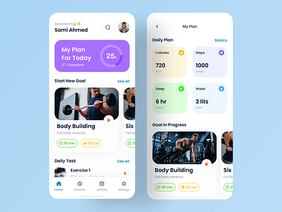 Heal You - Fitness App UI Kit