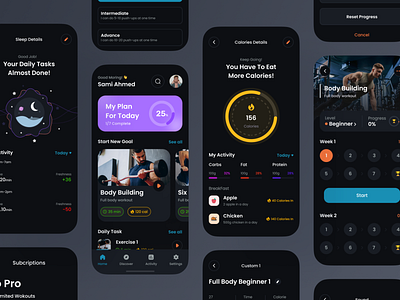 Heal You - Fitness App UI Kit