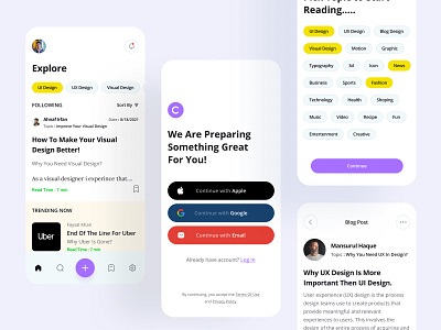 Confect - App UI Kit by UIHUT - UI UX Design Agency on Dribbble