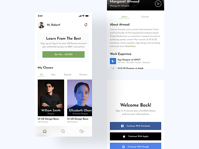 Learning App UI KIT - Study Sense app app design app kit app ui app ui kit color free ui resource learning app learning app design learning app kit trendy typoraphy ui design ui resource uihut visual