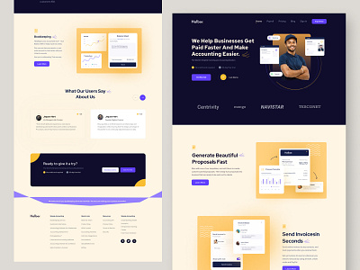 Business Website Design - Halbor design figma design free ui resource landing page landing page resource ui resource uihut web design web tewmplate web ui xd design