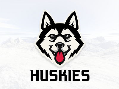 Huskies Update dog huskies husky logo sports