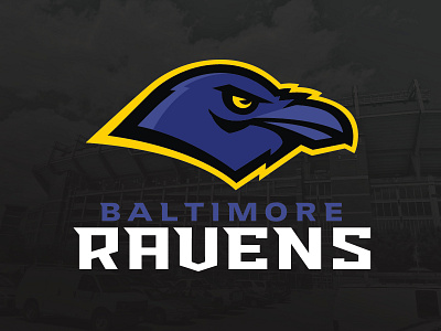 Baltimore Ravens baltimore concept football logo nfl ravens sports