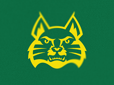 Bobcat bobcat concept logo sports wildcat