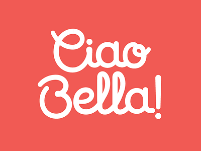 Ciao Bella custom script custom type rounded script