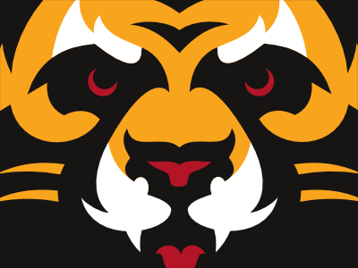 Tigre cat illustration logo sports tiger tigers vector