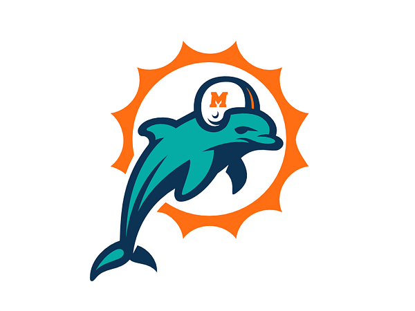 Miami Dolphins by Adam Walsh on Dribbble