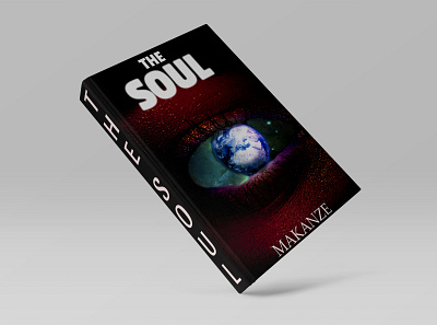 The Soul book book cover book cover art book cover design book cover designer book cover mockup design photomanipulation typography