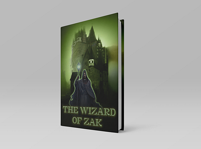 The Wizard of ZAK book book cover book cover art book cover design book cover designer book cover mockup design illustration photomanipulation typography