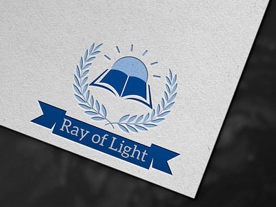 Ray of Light book brand identity branding color scheme design illustration logo logo design