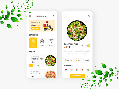 Food Delivery App 🍔 burger app chef app eat eating fast food food food app food delivery food delivery servic food design food order mobile app mobile ui pizza app recipe app restaurant app tracking app ui ui ux ux