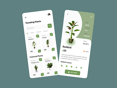 Plant Shop - Mobile App