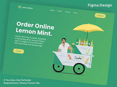 Lemon Mint | Ux / Ui Design figma design figma designer freelance designer landing page design ui ui designer user experience design user experience designer user interface design user interface designer ux ux ui design ux design ux designer ux ui design ux ui designer uxui design uxui designer web design web designer