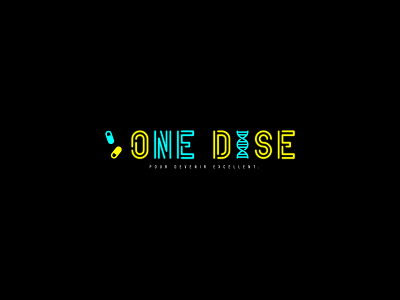 ONE DOSE design graphic design icon logo vector