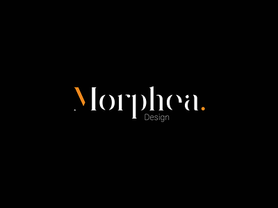 Morphea - new logo branding design graphic design graphic designer icon identity logo logotype orange vector
