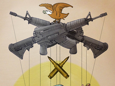 The NRA show illustration nra political