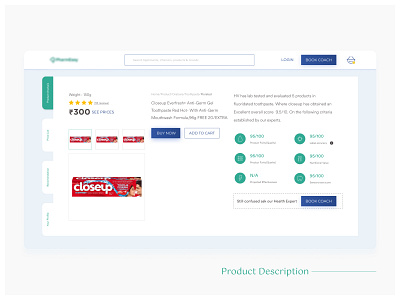 Product Description UX UI Design