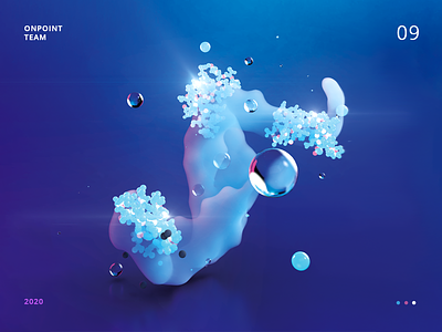 Shining Seahorse 3d 3d animation 3d art 3d modeling art beauty design diamond horse molecule sea seahorse shine ui