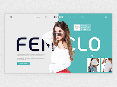 Fashion Landing Page