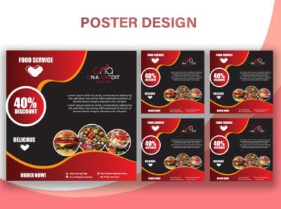 Flyer and Poster Design branding design flyer and poster design graphic design illustration typography ui vector